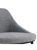 Angel Cerdá Hocker 4103 in Schwarz/Grau – (B)49 x (H)90 x (T)53 cm