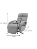 MCW Relaxsessel L11 mit Liegefunktion und drehbar, Braun
