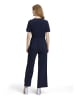 CARTOON Jumpsuit mit Bindegürtel in Dunkelblau