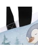 Mr. & Mrs. Panda Tote Bag Pinguine Kuscheln Design ohne Spruch in Weiß