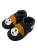 Basrakids Baby Krabbelschuhe aus Leder, weiche Lauflernschuhe mit rutschfester Sohle 