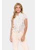 SAINT TROPEZ Langarm - Hemd LiljaSZ Gerade Passform in Ice Multi Pastel Blooms