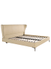 Angel Cerdá Bett 7157 in Creme / Schwarz – (B)220 x (H)217 x (T)110 cm