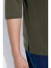 Ulla Popken Shirt in dunkel khaki