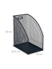 relaxdays 3 x Stehsammler in Anthrazit- (B)16 x (H)32 x (T)24,5 cm