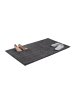 relaxdays Schmutzfangmatte in Schwarz/Grau - (B)150 x (T)90 cm