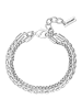 Yokoamii Gliederarmband aus Messing in silber