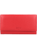 BRIC`s Marmolada Geldbörse RFID Leder 18 cm in rosso