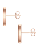Glanzstücke München Ohrstecker aus Sterling Silber mit Topas in roségold