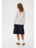 Cream Langarm-Shirt CROlive Feminine in Snow White
