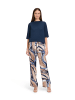 BETTY & CO Schlupfhose mit Print in Nature/Blue
