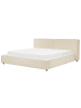 Beliani 2-tlg Doppelbett LINARDS in Beige