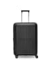 Pactastic Collection 01 4 Rollen Trolley M 67 cm mit Dehnfalte in black-metallic