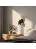 home24 Akku-Wandleuchte NIMI in Schwarz / Creme