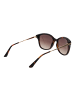 Guess Damen Sonnenbrillen Schmetterling Braun