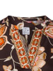EMILY VAN DEN BERGH  Bluse in mocca mehrfarbig - 0001