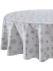 Erwin Müller Jacquard, Baumwollmischung Tischdecke Marbella in silber