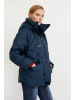 Finn Flare Jacke Nordic Grid in dark blue