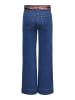 ONLY Jeans mit weitem Bein in Medium Blue Denim