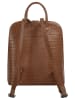 Cluty Rucksack echt Leder in cognac