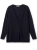 sheego Strickjacke in tiefblau