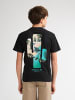 Petrol Industries T-Shirt mit Rückenprint Sol in Schwarz