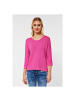 Street One Langarmshirt in lavish pink melange