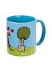 Ralph Ruthe Ralph Ruthe Tasse - Biber und Baum Buddeltasse Kaffeetasse 320 ml in Mehrfarbig