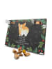 Mr. & Mrs. Panda Hunde Adventskalender Corgi Po mit Spruch in Kreidetafel