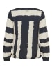 Laura Scott Langarmshirt in offwhite-blau