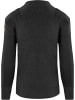 Normani Outdoor Sports Herren BW-Pullover mit Schurwolle Barntrup in Anthrazit