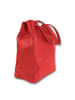 Toscanto Leder Shopper, Schultertasche Toscanto Tasche rot ca. 28cm