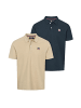 VINSON 2-pack Poloshirt VMMike in Humus-Dark Sapphire