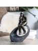 GILDE Skulptur Moment bronzefarben, grau - (H) 27 cm
