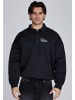 SikSilk Sweatshirt Essentials Polo in Black