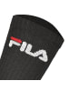 Fila Socken 3er Pack in Schwarz/Weiß
