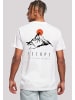 F4NT4STIC T-Shirt Escape Discover the World Mountain in weiß