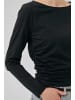 My Essential Wardrobe Langarm-Bluse LeaMW Slim/ Regular fit in Black