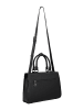 faina Women Handbag in Black White Leo