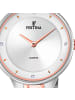 Festina Analog-Armbanduhr Festina Mademoiselle silber, rosé mittel (ca. 31mm)