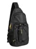 Camel Active Shores City-Rucksack mit abnehmbarer Vordertasche in Schwarz