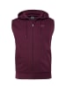 Men Plus Sweatjacke in pflaume