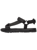 Camper Riemchensandalen " Oruga " in Schwarz
