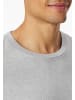 Schiesser Langarmshirt Rundhals in Grau-mel.
