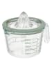 5five Simply Smart Zitruspresse aus Glas NEO, 500 ml in Grün, 13 x 13 x 19 cm