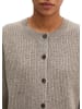 Marc O'Polo Tweed-Cardigan regular in Dark Beige