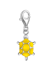 Rafaela Donata Charm Schildkröte aus Sterling Silber in silber