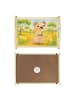 Mr. & Mrs. Panda Serviertablett Holz Quokka Happy Design ohne Sp... in Weiß