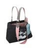 Fritzi aus Preußen Malibu Denim Limited Barbie Izzy Medium Shopper Tasche 42 cm in blacky