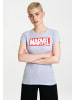 Logoshirt T-Shirt Marvel Logo in grau-meliert